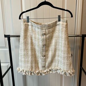 NWT tags tweed skirt Red Dress Boutique